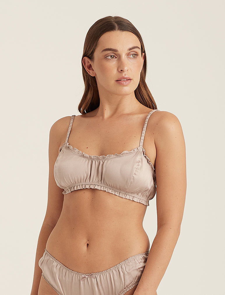 Audrey Washable Silk Bralette