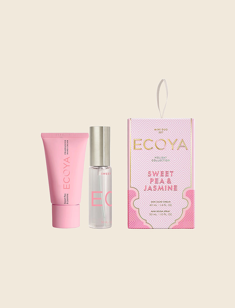 Ecoya Mini Duo Set - Sweet Pea & Jasmine