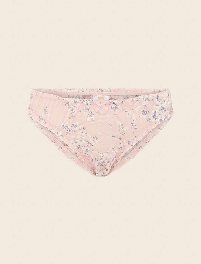 Cherry Blossom Pink Cotton Knickers