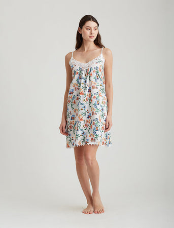 Papinelle - Sophia Paisley Strappy Midi Nightie