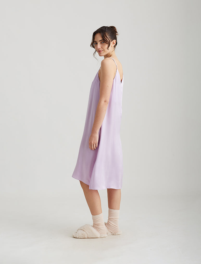 Audrey Washable Silk Slip Nightie