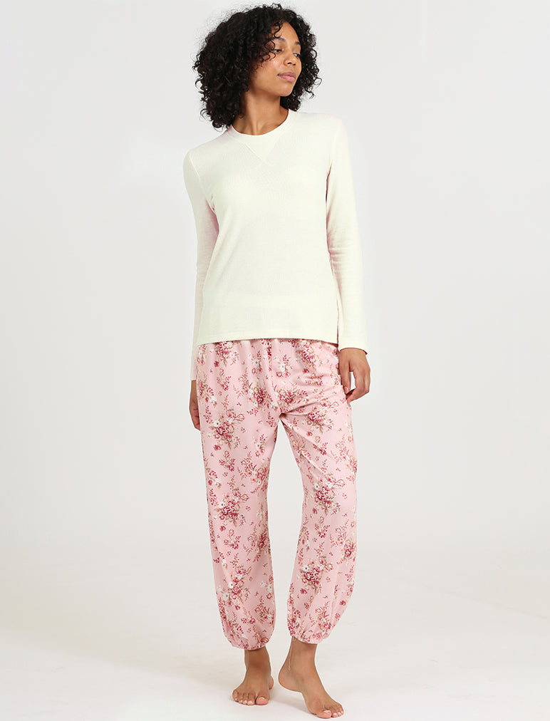 Lou Lou Cosy Jogger and Feather Soft LS Top