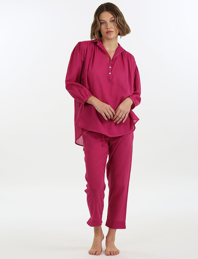 Emma Full Length Cotton PJ Set – Papinelle Sleepwear-NZ