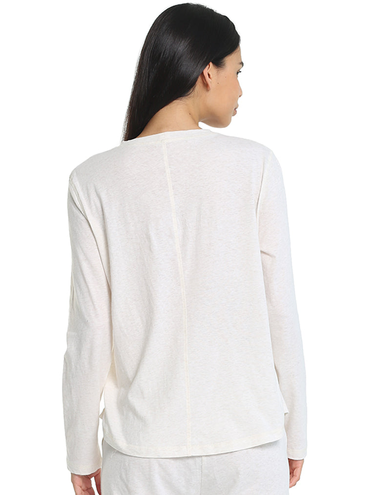 Jada Organic Cotton Knit Longsleeve Tee