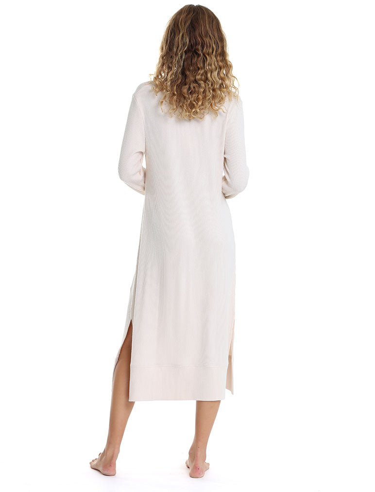 Soft Touch Rib Long Nightie