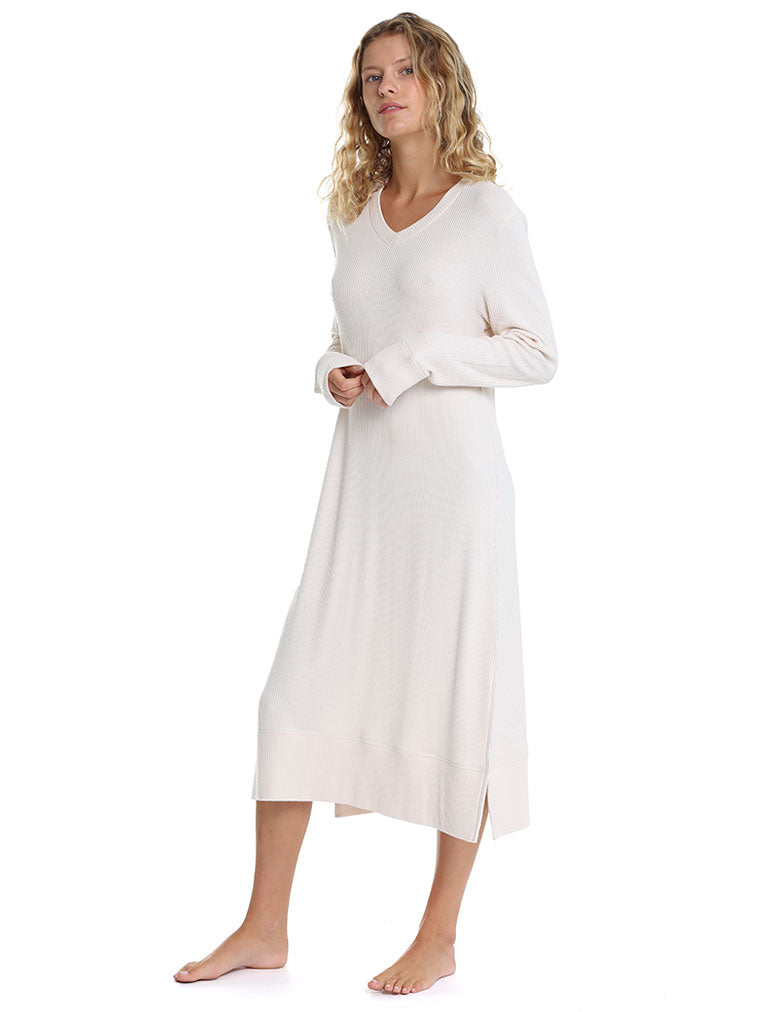 Soft Touch Rib Long Nightie