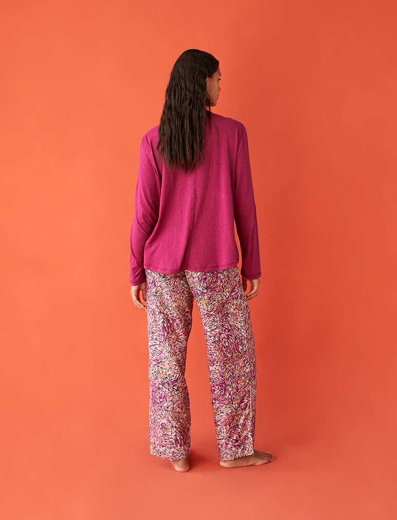 Wild Yam Pant and Organic Cotton Top