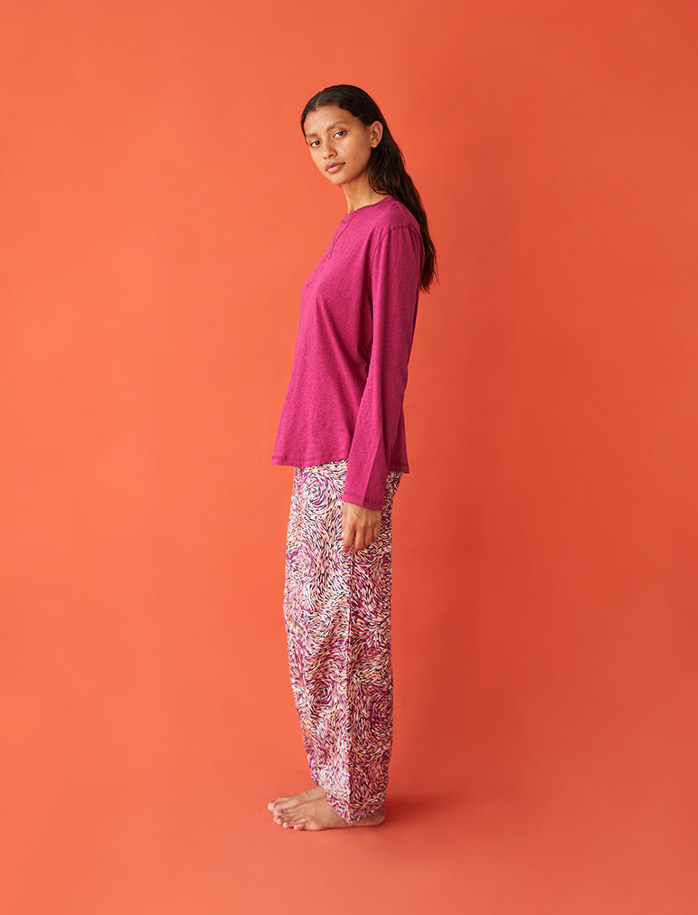 Wild Yam Pant and Organic Cotton Top